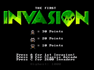 The First Invasion (Mega Drive/Sega CD)